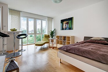 Obersendling 1-Zimmer-Apartment