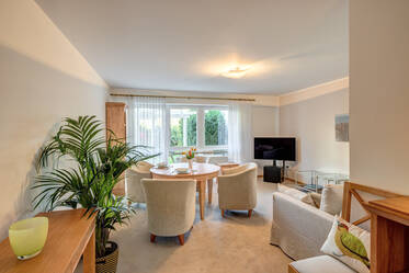 庭を共有できる素敵な3LDKのマンション